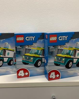 Gioco Lego City Ambulanza codice 60403