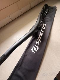 Manubrio integrato Syncros Hixon IC SL Rise - Nero