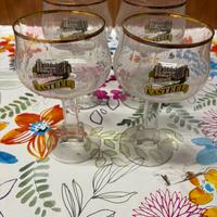 Set 4 pz calici da birra belga Kasteel  0,33 cl