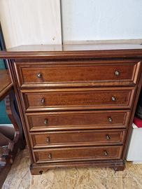 Cassettiera in legno 