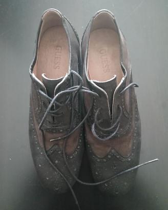 Scarpe da uomo GUESS nere e marroni