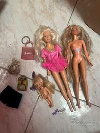 Lotto Barbie – bambole + accessori + vestiti – Gen