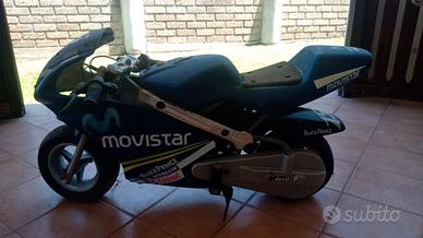 Minimoto Movistar in buone condizioni + 2 batterie