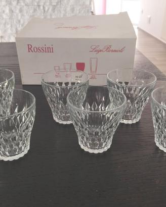 Set di 6 bicchieri da tavola.