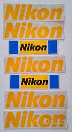 Adesivi Fotografici NIKON anni 80