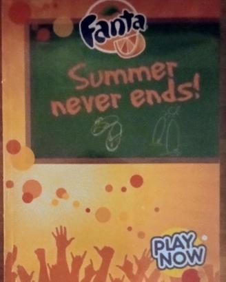Quaderno Vintage Fanta Summer anni 90