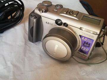 Canon PowerShot G3 4MP + scheda 1GB - funzionante