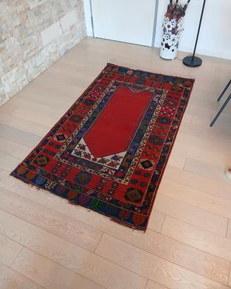 Tappeto orientale da preghiera anatolico