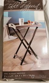 Tavolo (EPICEA) d'appoggio bianco