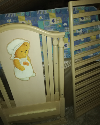 Lettino per neonato +materassino