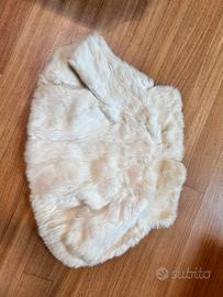 Pelliccia coniglio rex lapin bambina no visone
