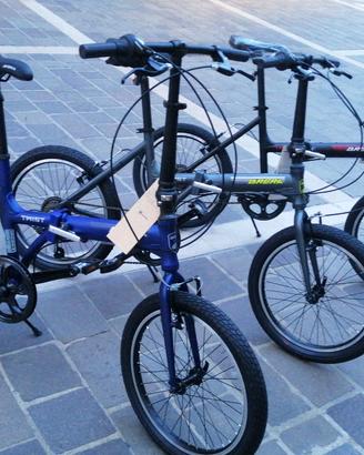 3 Brera Pieghevole Twist 20" 6v + Portabici Tweak3