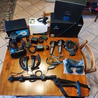 Visore  VR HTC Vive + Audio Strap Deluxe + Adattat