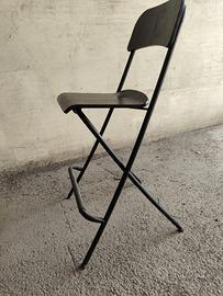 4 Sgabelli Bar Pieghevoli IKEA FRANKLIN - Rovere N