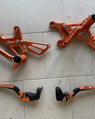 ACCESSORI KAWASAKI NINJA ZX6R MOTO PEDANE CORONE