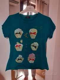 Maglietta verde acqua