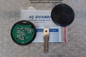 Chiave completa da codificare Smart Fortwo 450