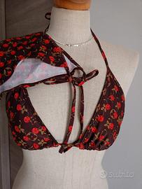 Set Bikini completo Stampa Cherry Monogram