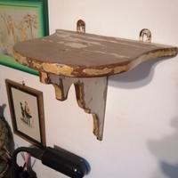 mensoletta in legno 1800 