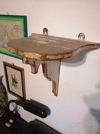 mensoletta in legno 1800 