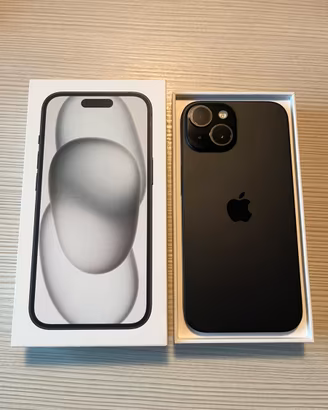 iPhone 15 black