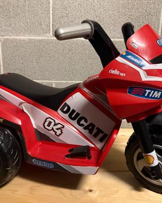 Mini Ducati Peg-Perego - Moto Elettrica Bambini