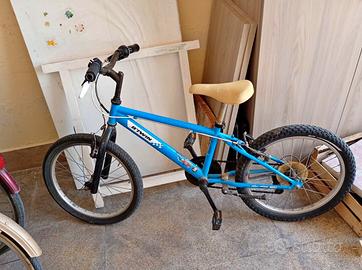 Bicicletta bambino 7-8 anni B'Twin blu