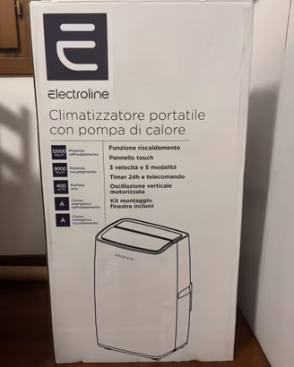 Climatizzatore portatile 12000 BTU Electroline