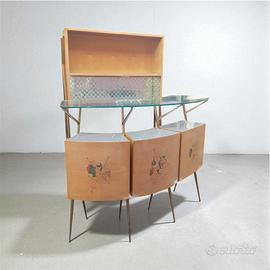 Mobile angolo bar vintage anni 50 60 modernariato