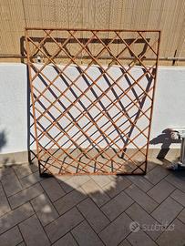 Grata Antica Griglia Ferro Inferriata