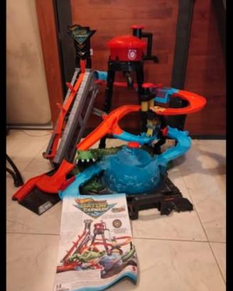mega autolavaggio hot wheels