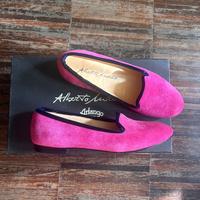 Mocassini rosa donna