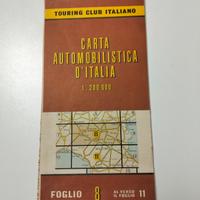 Carta automobilistica d'Italia 