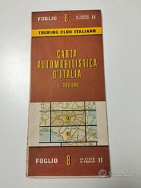 Carta automobilistica d'Italia 