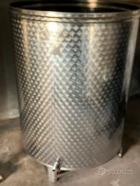 botte inox 10 ettolitri  per vino