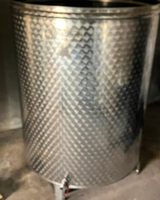 botte inox 10 ettolitri  per vino