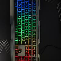 Kit Trust GXT - Tastiera in Metallo + Mouse Gaming