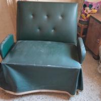 Divano letto pieghevole anni 60