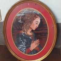 serie di 6 quadri con tecnica punto croce