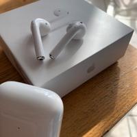Airpods 2 con custodia di ricarica Wireless