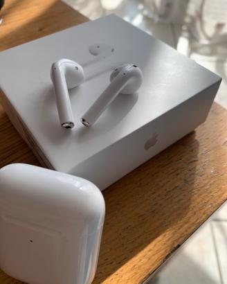 Airpods 2 con custodia di ricarica Wireless