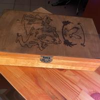 Cofanetto portagioie artigianale