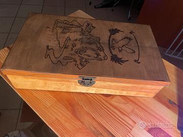 Cofanetto portagioie artigianale