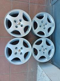 4 cerchi 14 originali Peugeot 1007 106 206 306 406