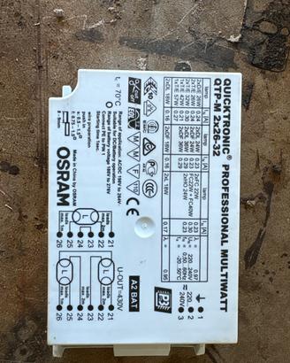 Trasormatore elettronico 2x26-32
