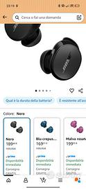 Cuffiette Bose QuietComfort Ultra Earbuds Auricola