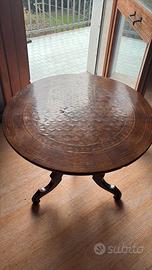 Tavolo sorrentino antico – Diametro 70 Altezza 55