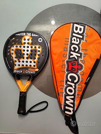 Racchetta da padel Black Crown