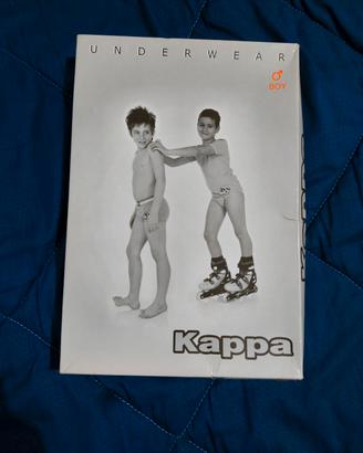 Completo intimo Bambino blu Kappa nuovo 8 anni