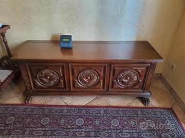 Cassa panca in legno